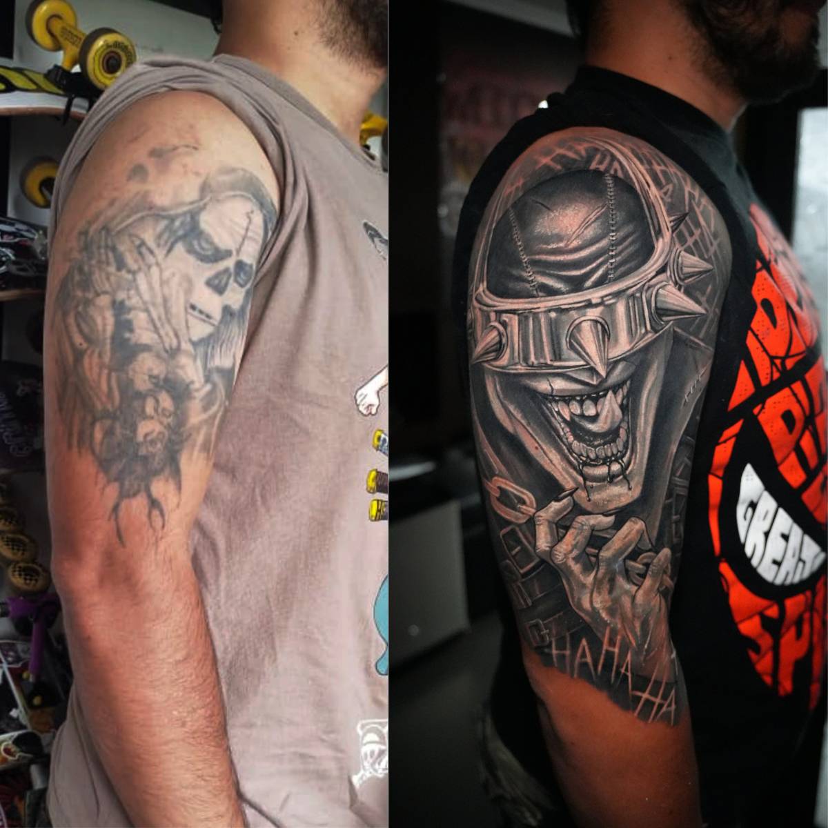 Cover Ups tattoo by Jhony Ramirez